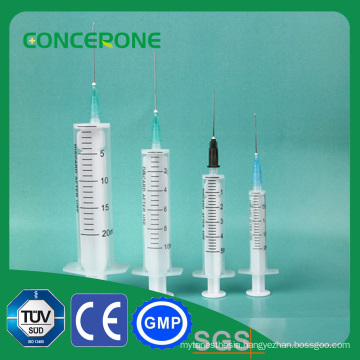 2 Part Syringe Without Rubber Plug